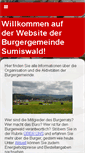 Mobile Screenshot of burgergemeindesumiswald.ch